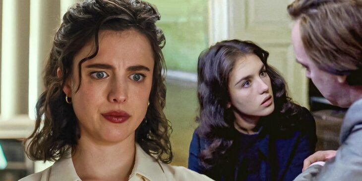 Margaret Qualley, que estrela o remake de Possessão