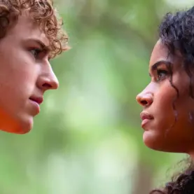 Percy Jackson e Thalia se confrontam