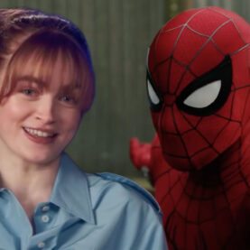 Sadie Sink e o Homem-Aranha de Tom Holland