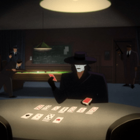 Coringa da 2ª temporada de Batman: Cruzado Encapuzado