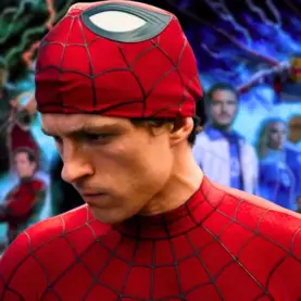 Tom Holland, o Homem-Aranha, e heróis da Saga do Multiverso