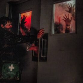 Austin Abrams em Resident Evil