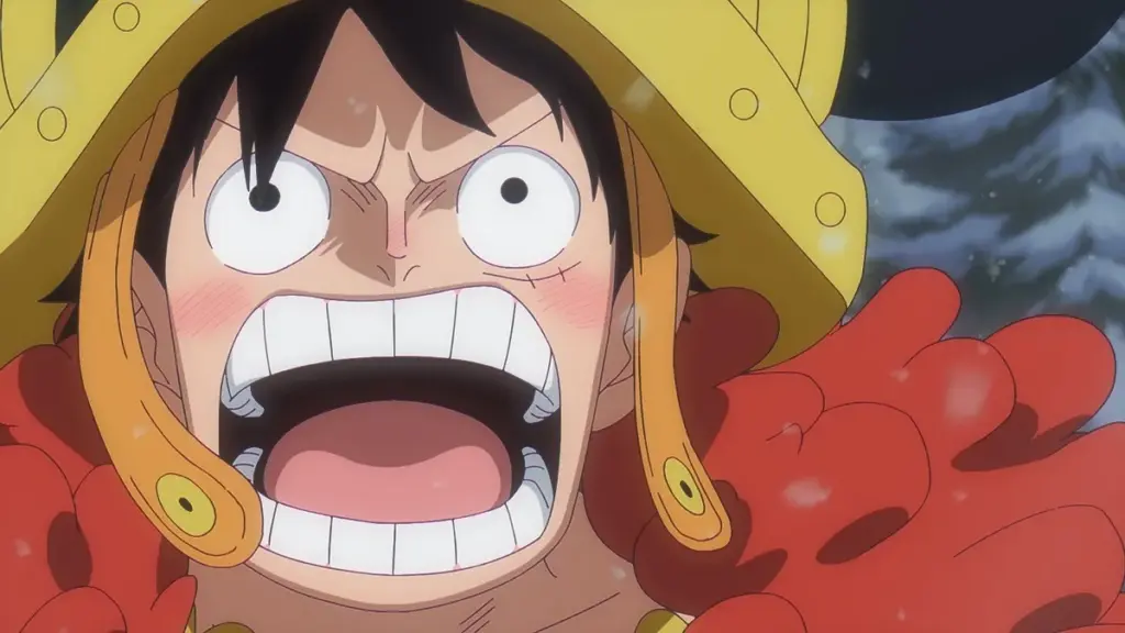 Luffy em cena do Episódio 1.171 de One Piece