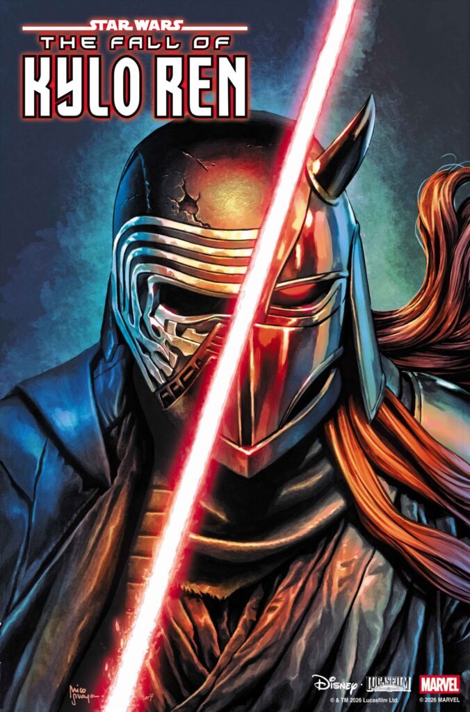 Prévia da primeira edição de The Fall of Kylo Ren