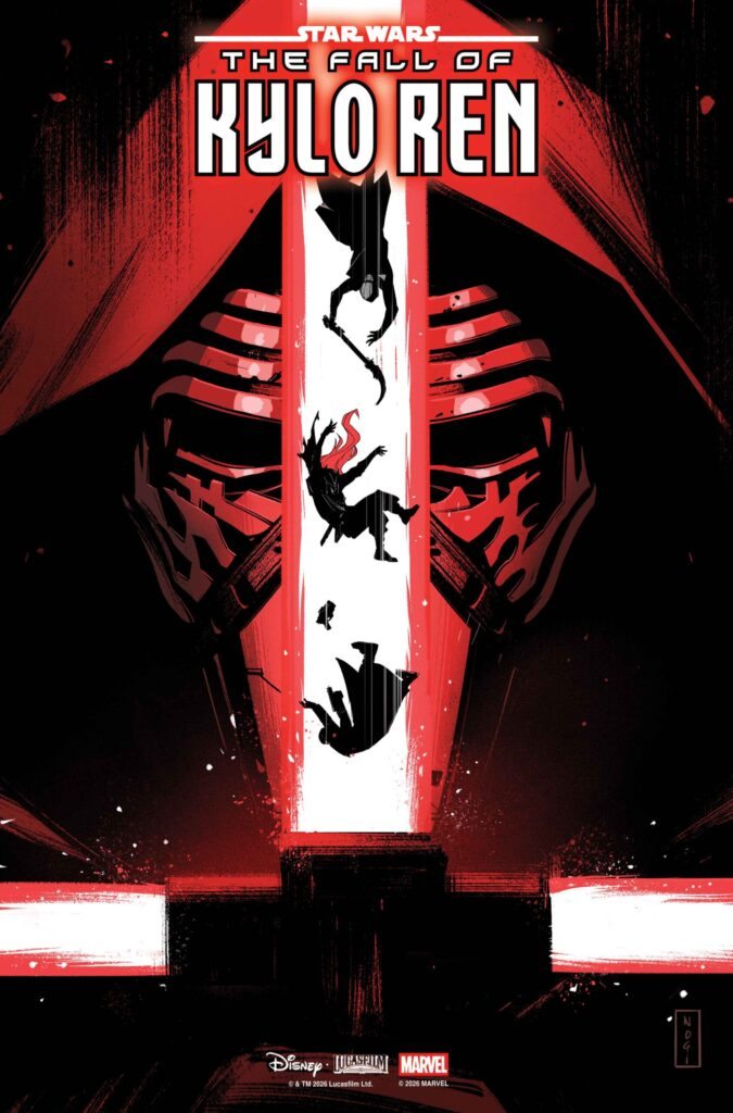 Prévia da primeira edição de The Fall of Kylo Ren
