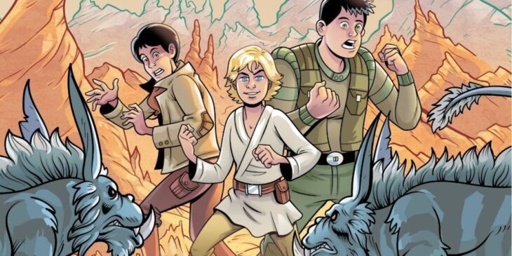 Graphic novel de Star Wars sobre a juventude de Luke Skywalker
