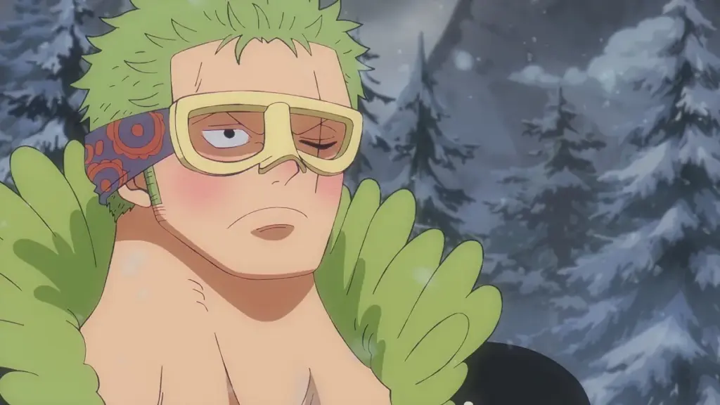 Zoro em cena do Episódio 1.171 de One Piece