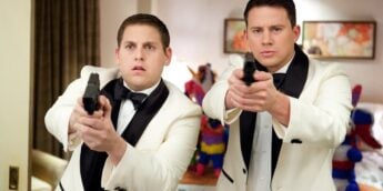 Jonah Hill e Channing Tatum em Anjos da Lei