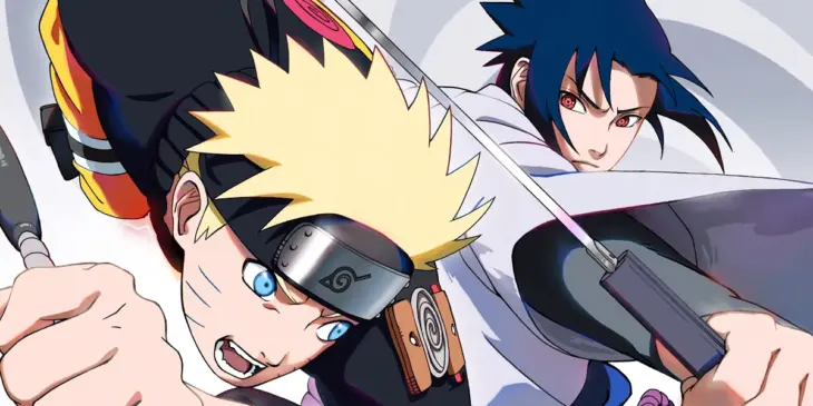 Naruto e Sasuke em vídeo promocional de Naruto Card Game
