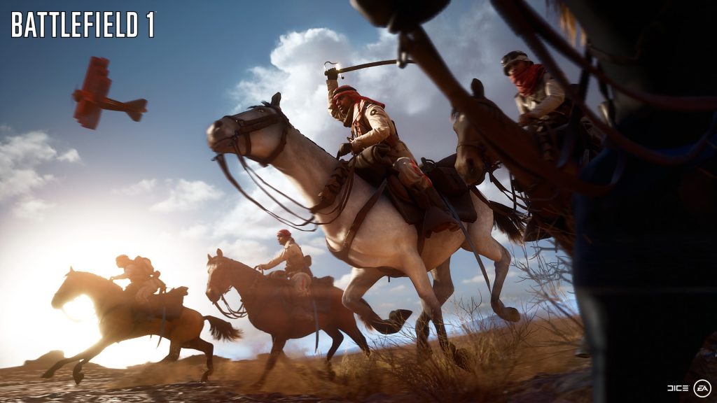 Battlefield cavalos
