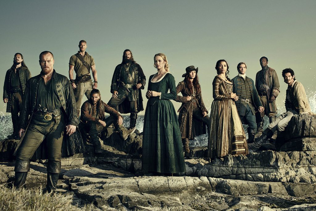 Black Sails Key Art Shoot 2015