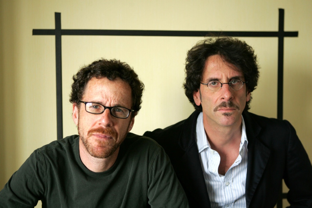 Filmakers Ethan Coen, left and Joel Coen, pose for a portrait while promoting their new movie "No Country For Old Men," at the Four Seasons Hotel in Los Angeles, Sunday, Nov. 4, 2007. (AP Photo/Stefano Paltera)