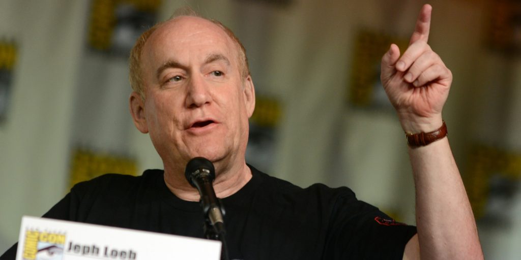 Jeph Loeb attends "Agent of S.H.I.E.L.D." panel on Day 3 of Comic-Con International on Friday, July 19, 2103, in San Diego. (Photo by Jordan Strauss/Invision/AP)