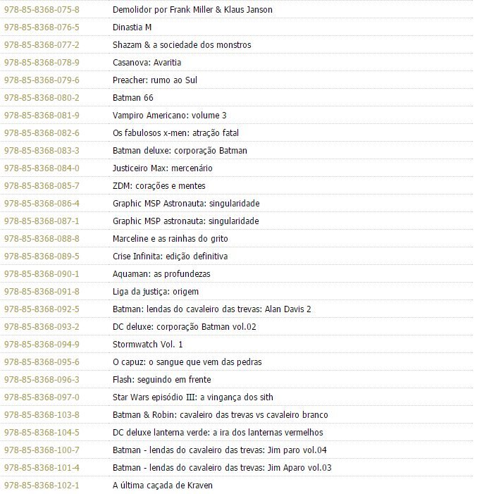 lista