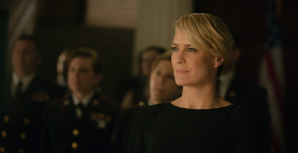 Robin Wright in season 2 of Netflix's "House of Cards." Photo credit: Nathaniel Bell for Netflix.
